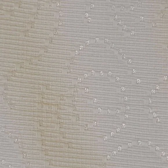 Nina McLemore Cream Patterned Cotton Blend Blazer Size 2 - Picture 8 of 8